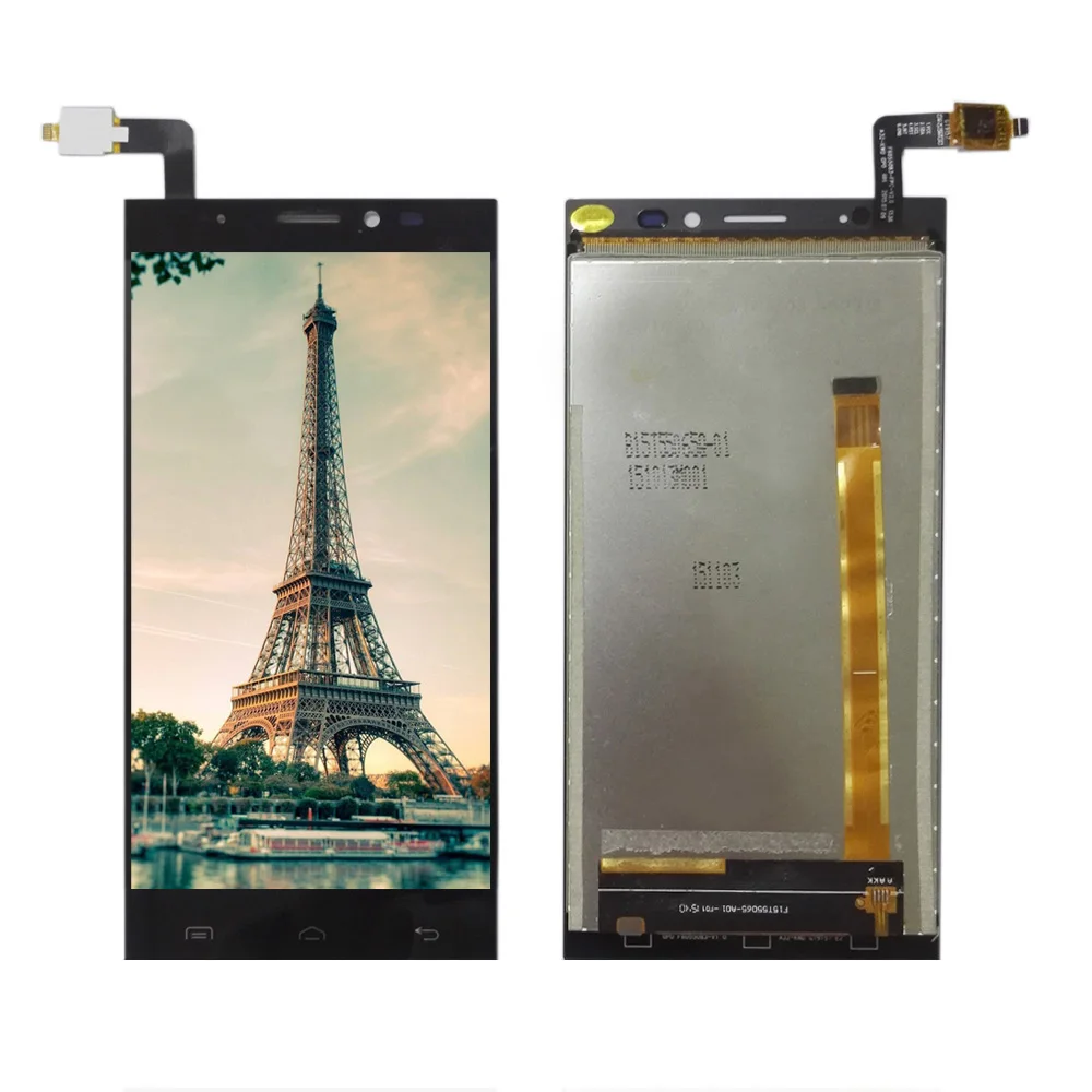Vente 5.5 pouces pour l affichage à cristaux liquides de DOOGEE F5 + assemblée d écran tactile 100% a testé le remplacement de panneau en verre de numériseur d affichage à cristaux liquides pour DOOGEE F5