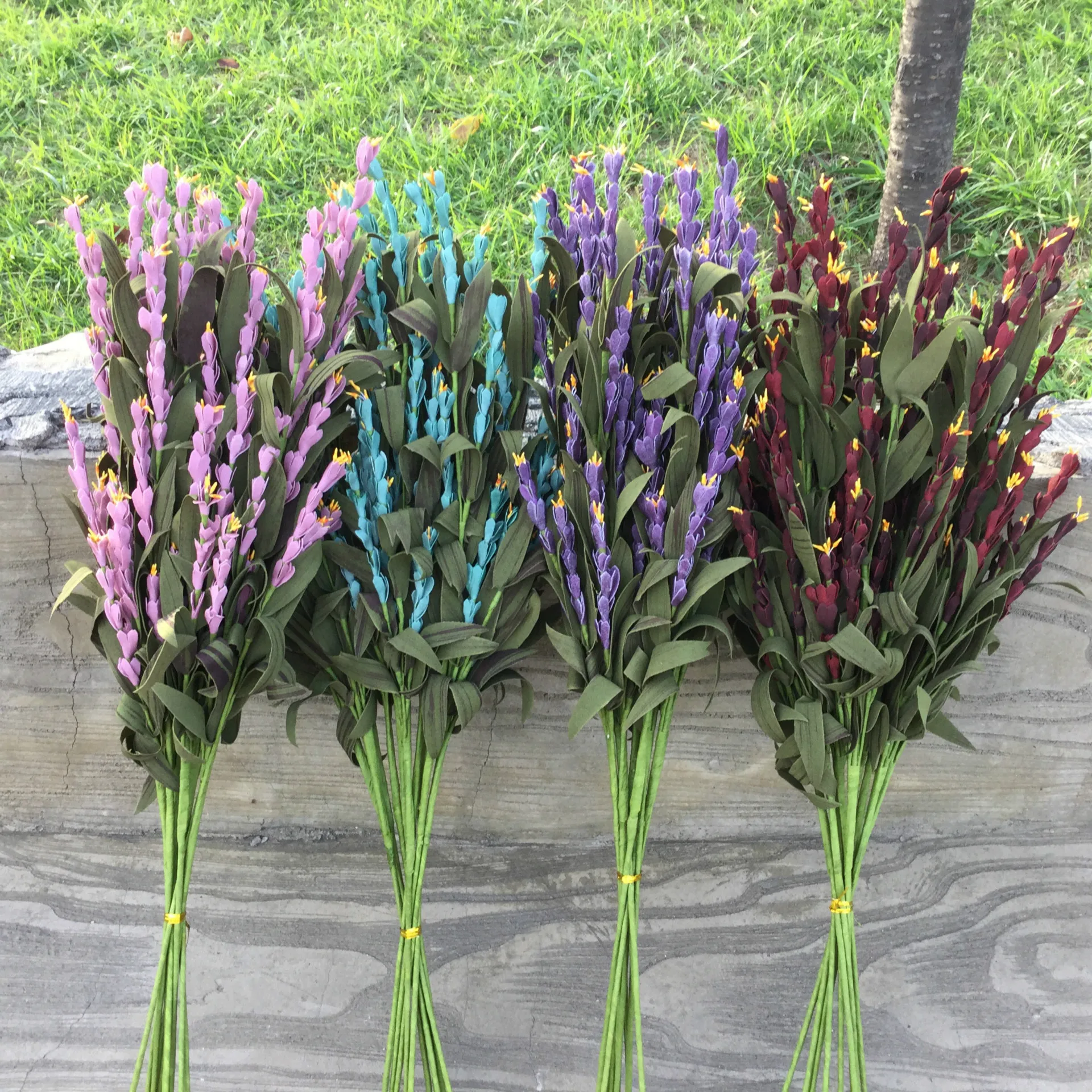 

1pc Artificial Shrimp Flower W/Long Stem American Rustic Style Floral Fillers for Decorative Flowers and Wreaths
