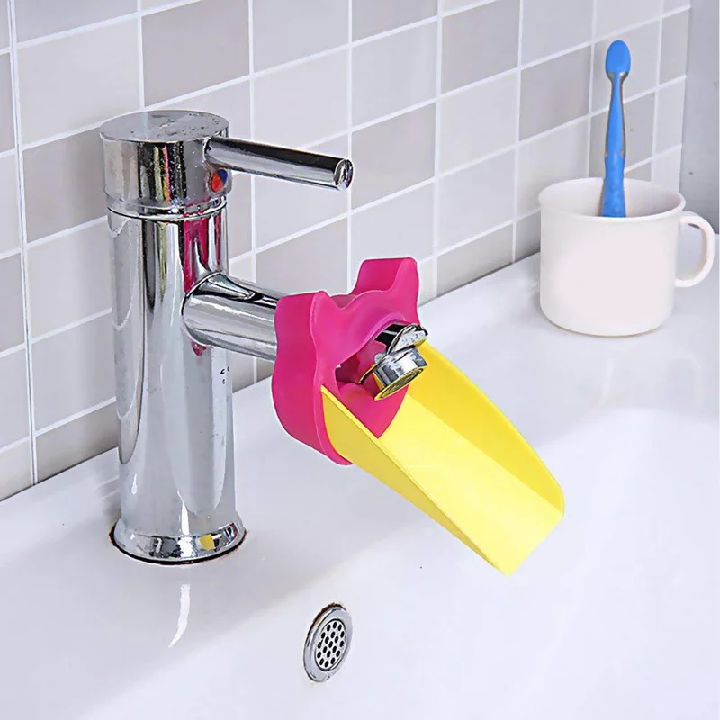 Kids Baby Hand-washing Device Home Bathroom Faucet Extender Cartoon Children's Guide Sink Faucet Extension Bathroom Accessories Kids Baby Hand-washing Device Home Bathroom Faucet Extender Cartoon Children's Guide Sink Faucet Extension Bathroom Accessories