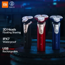 Xiaomi SOOCAS S3 Electric Shaver For Men 3 Cutter Head Dry Wet Shaving Wireless USB Rechargeable Waterproof Razor For xioami