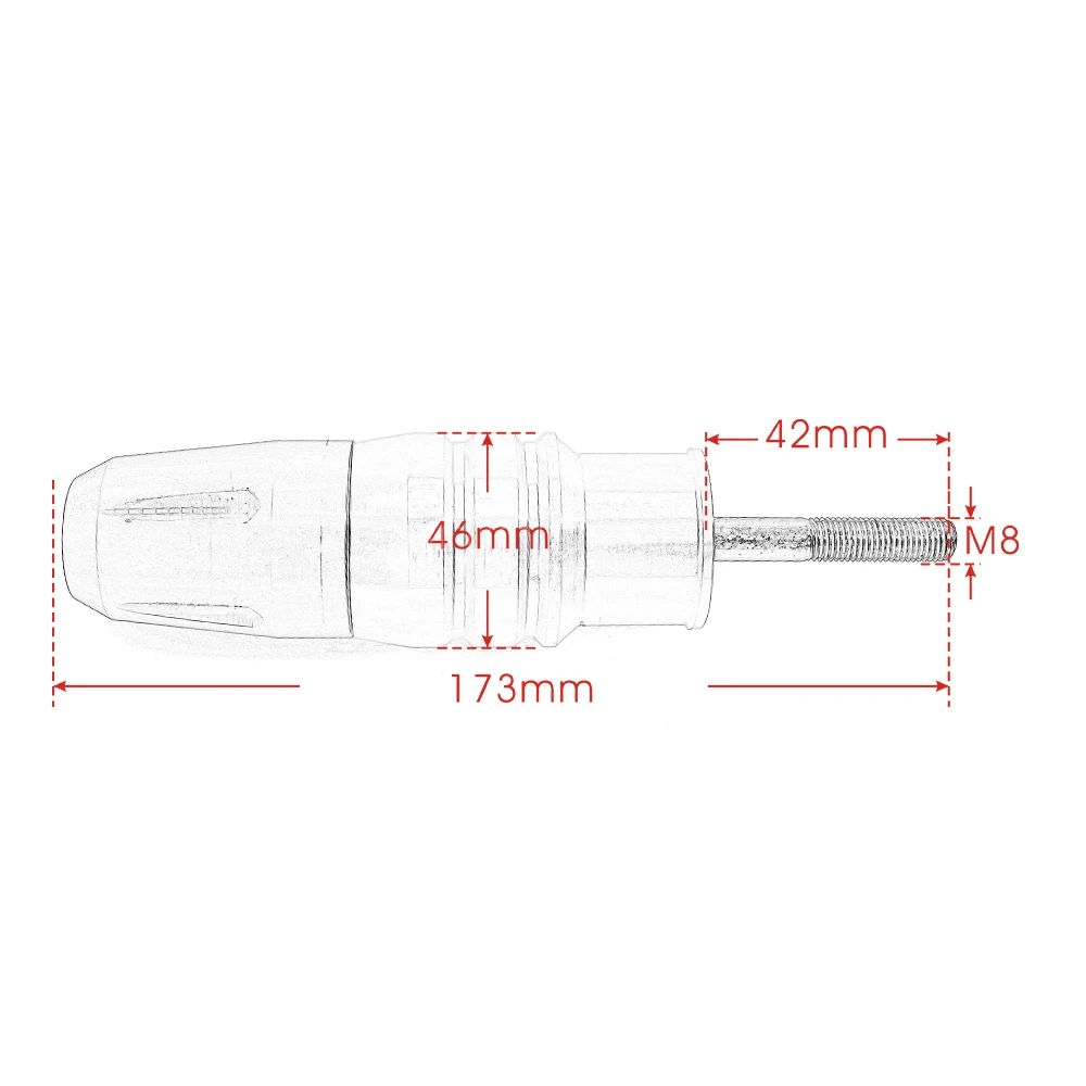 Для Yamaha YZF R3 MT03 2015 2016 мотоцикл выхлопные ползунки колодки Рамка слайдер Краш