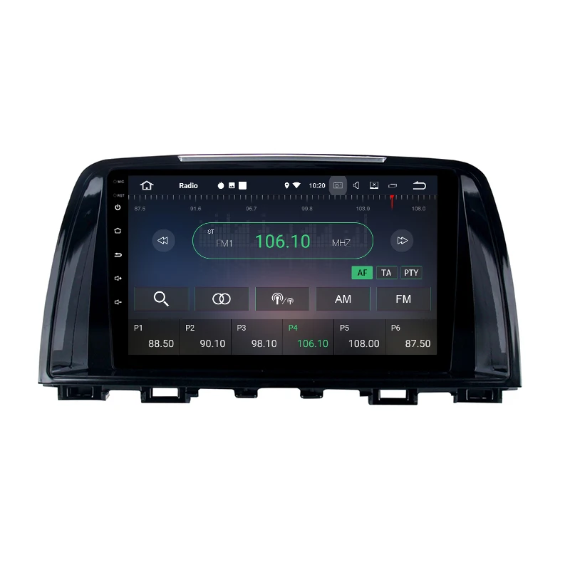 Top JSTMAX 9" Android 8.0 Car GPS Radio Player for Mazda  6 Atenza 2013-2015 4G+32G OCTA CORE DVD Auto Stereo Multimedia player 2