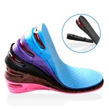 EYKOSI 4 цвета стелька для увеличения роста для мужчин и женщин стелька для увеличения роста s регулируемая спортивная обувь Pad толстые стельки для женщин