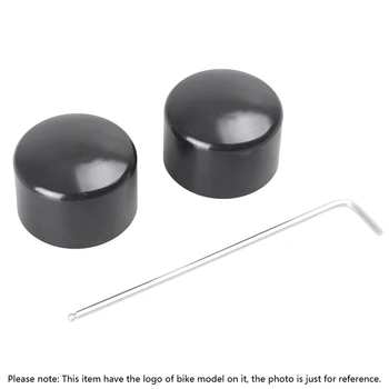 

Motorcycle Front Axle Nut Cover Bolt Cap For Harley Softail Electra Street Glide Road King Dyna CVO Sportster V-Rod Choppers