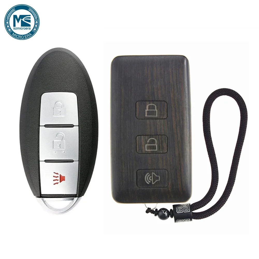Aliexpress Buy Remote Control Refit Rosewood Car Key Fob Shell 