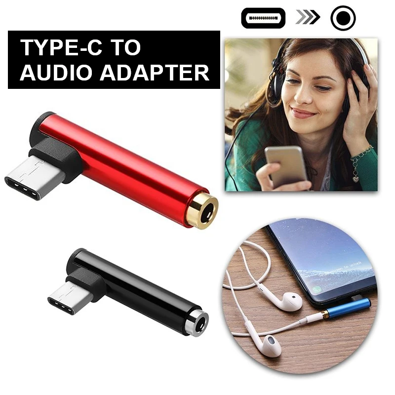 

Type C To 3.5 Mm Cable Adapter Audio Jack Mini Type C To 3.5mm Jack Adapter Earphone USB C Metal Cable for Pixel 2/2XL