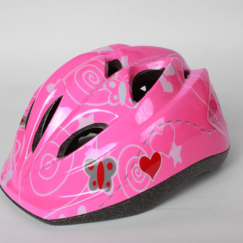 6-15 лет, Детский велосипедный шлем, Сверхлегкий, безопасный, велосипедный, детский шлем, Ciclismo, катание на льду, спортивный, детский шлем - Цвет: Pink