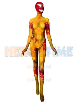 

3D Print Scream Donna Diego Symbiote Spawns Supervillain Costume Spiderman Costumes Superhero Cosplay Zentai Bodysuit