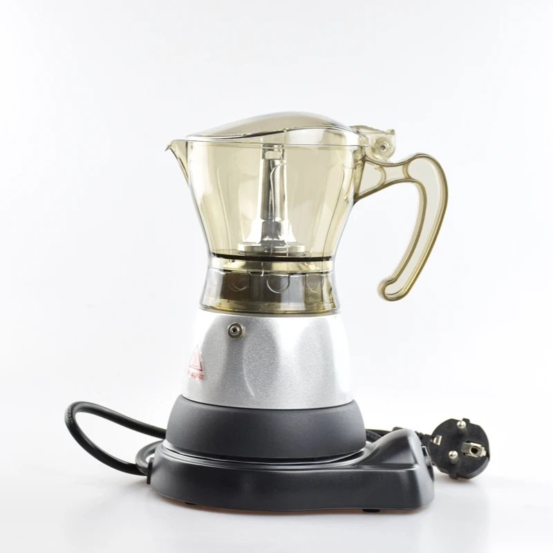 Aliexpress.com : Buy Free Shipping 4 cups Electrical Espresso Coffee Maker Espresso Moka Pot ...