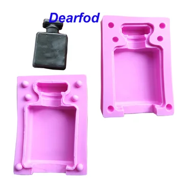 

18072605 Perfume Bottle Clip Mold Silicone Fondant Mold for Soap Chocolate Make Cake Desert Dec. Home DIY Decoration Tool