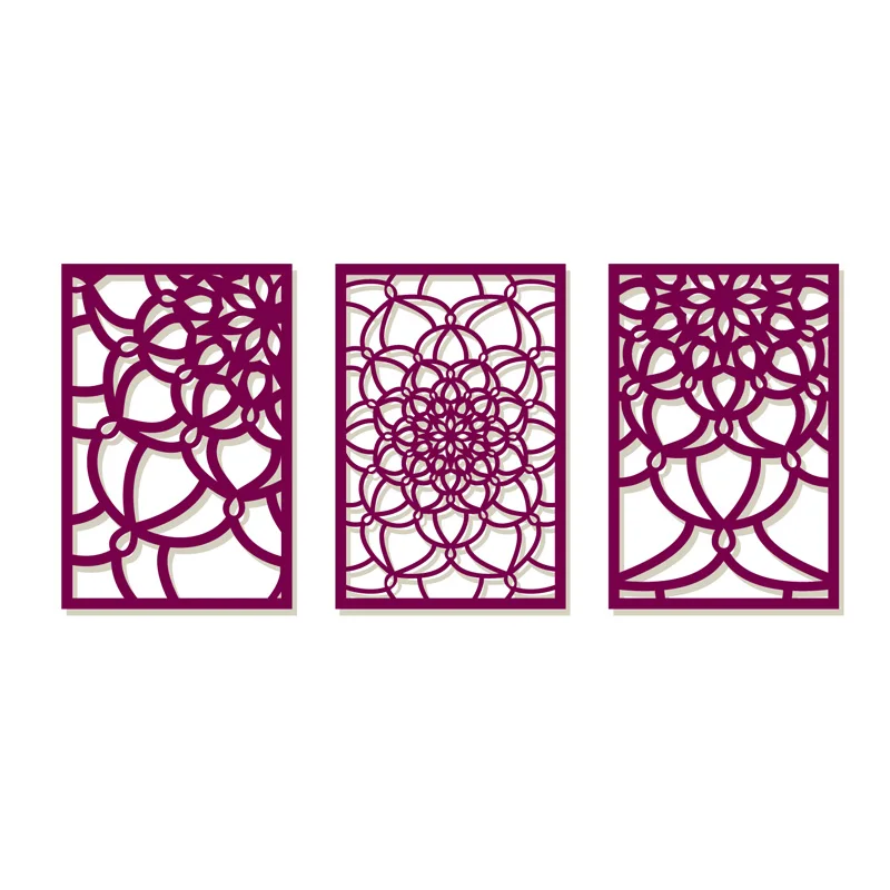 

Rectangle abstract flower hollow frames metal steel cut dies DIY Scrapbook Album Paper Card Cutting Dies Stencil