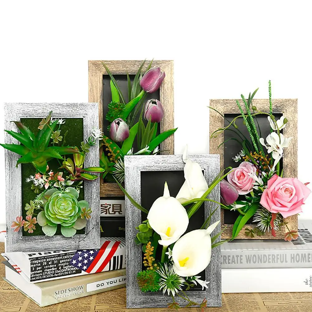 3D Artificial Plants Decoration Stereo Artificial Flowers ...