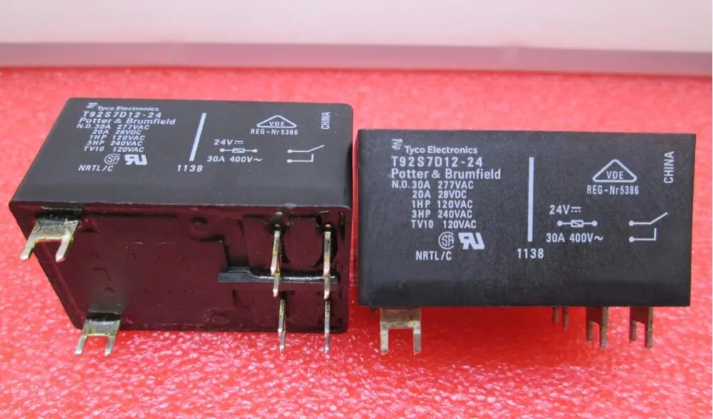 Реле t92s7d12 24