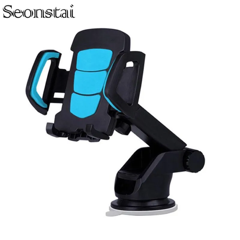 

Steering-Wheel Car Mount Grip Pro 2 Dashboard Adjustable Car Phone Holder Universal Cradle Windshield 360 Degree Rotating Holder