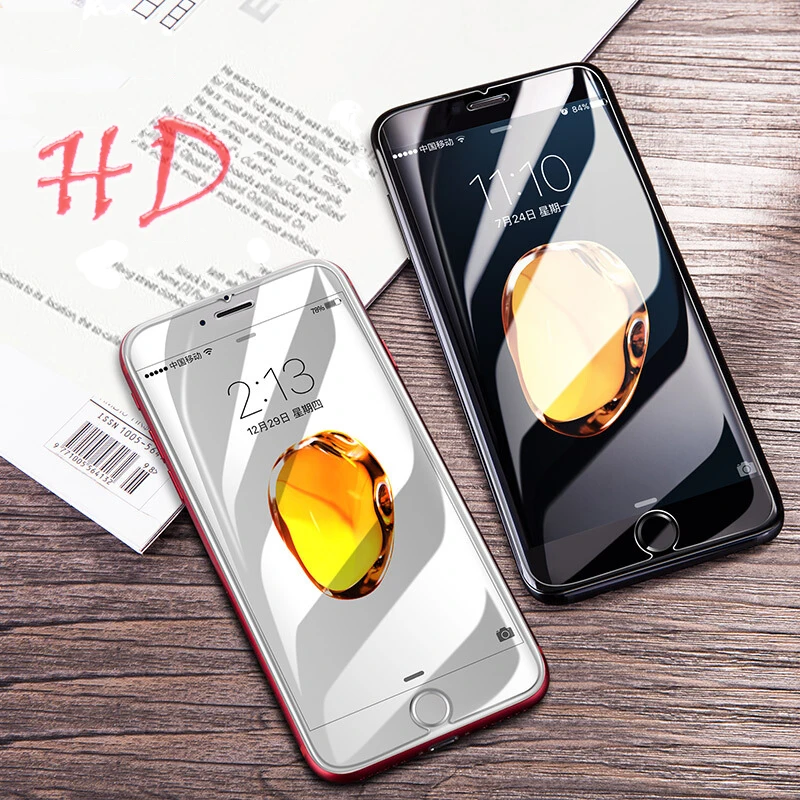 WIT @ WITACE Защита экрана для iPhone X 8 7 6 6S 5 5S SE Plus закаленное стекло 0 3 мм Защитная пленка