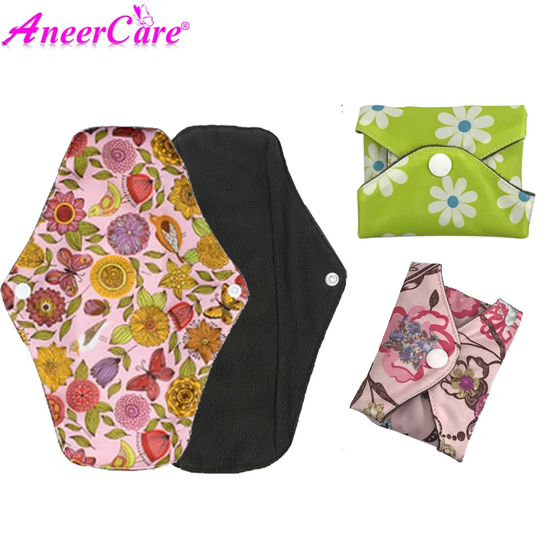 

reusable cloth reusable pads wasbaar maandverband sanitary pads herbruikbaar maandverband aneercare 10pcs menstrual reusable