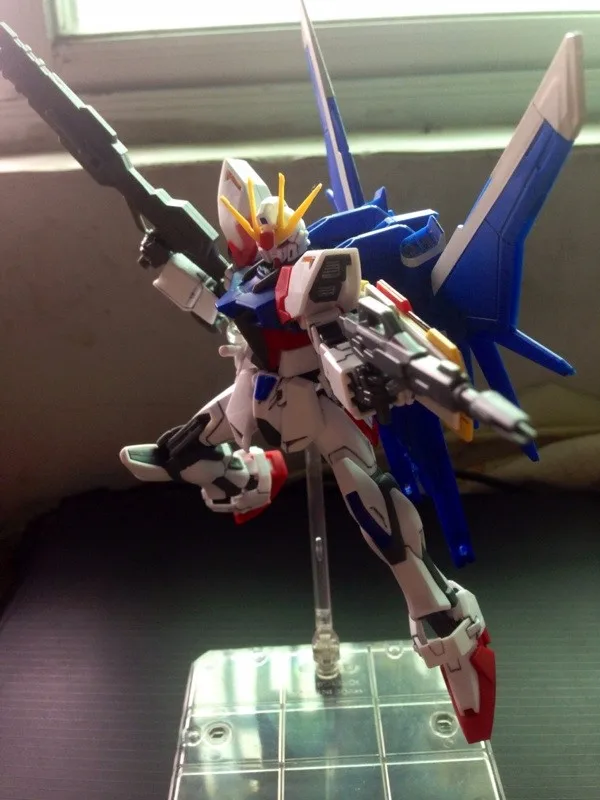 Gundam 1/144 HG Build Strike Gundam полная посылка фигурка пластиковая модель наборы игрушек