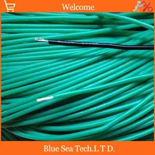 3 метра Ультра-мягкий силиконовый Тестовый Кабель, 22 AWG 0,3 sq,-65C~ 200C Ультра гибкий силиконовый кабель, цвет отправить случайный