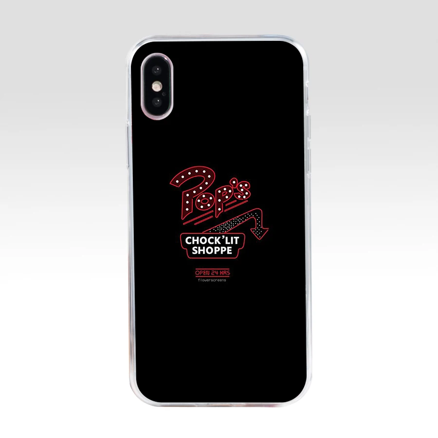 Чехол для телефона 24WE American TV Riverdale мягкий силиконовый чехол из ТПУ iphone 5 5s se X XR XS