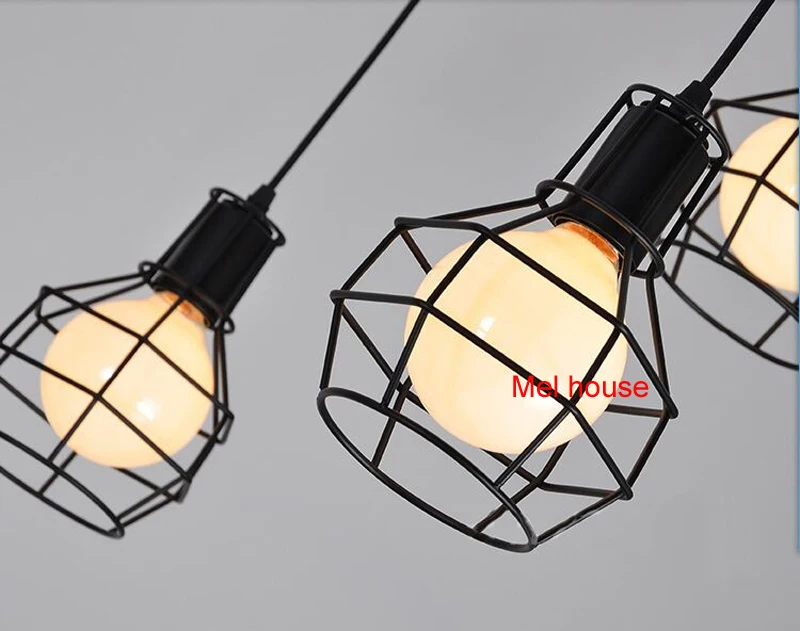 Art Spider Ceiling Lamp Fixture Light Modern Nordic Retro Edison Bulb Light Chandelier Vintage Loft Antique Adjustable lamps