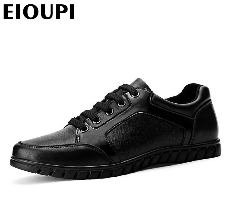 

EIOUPI top quality new design genuine real cow leather mens fashion business casual shoe breathable men shoes lh3168
