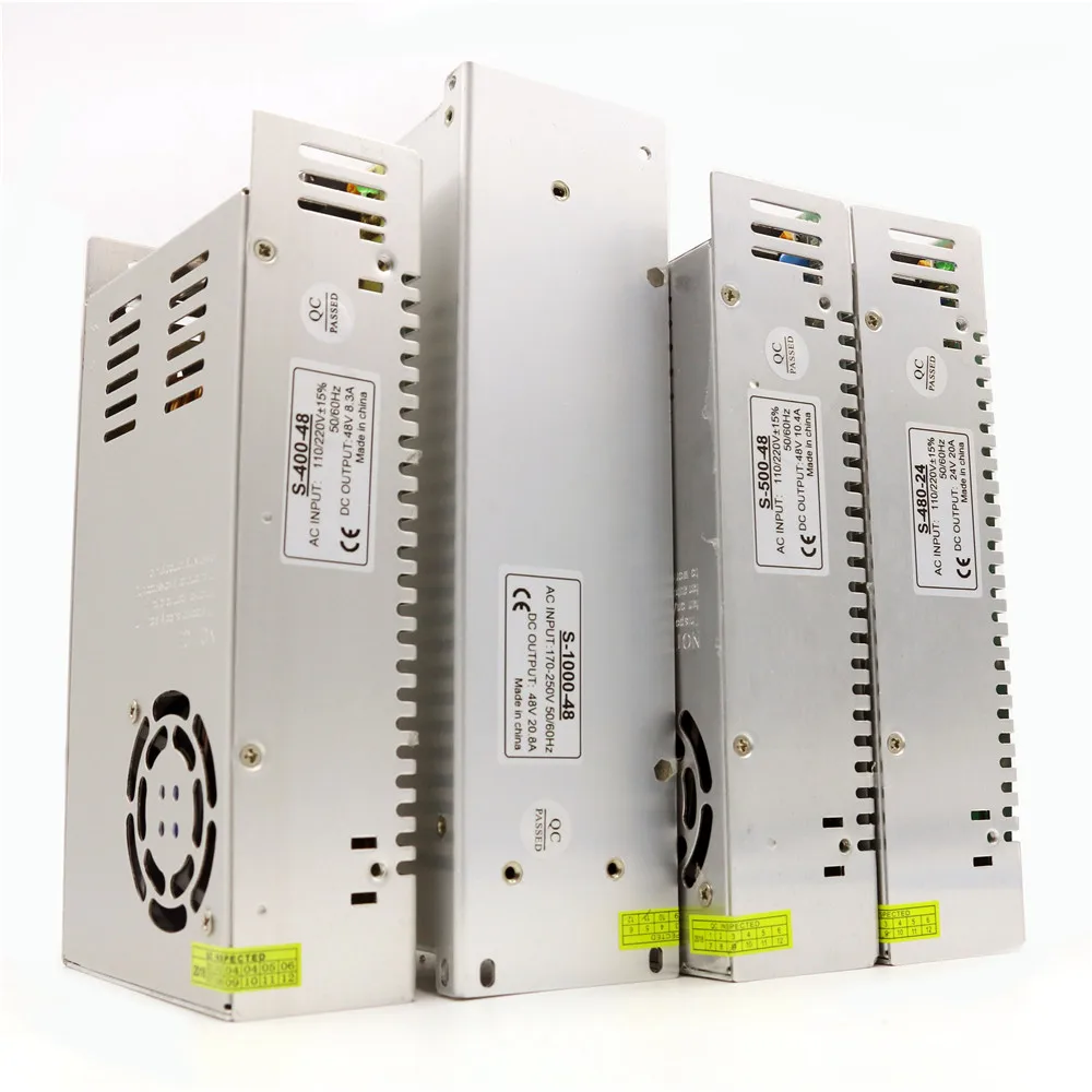 DC 24V 480W 48V 400W 500W 1000W 8A 10A 20A Constant voltage Swithing Power Supply Adapter for LED S - 32954530766  DC 24V 480W 48V 400W 500W 1000W 8A 10A 20A Constant voltage Swithing Power Supply Adapter for LED S - 32954530766