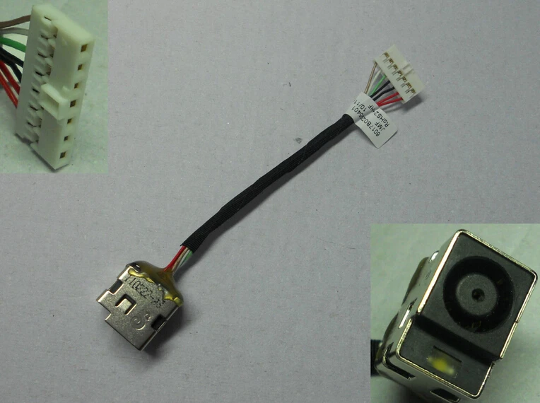 WZSM Новый DC разъем питания с кабелем для HP Pavilion G6 G6-1000 Jack кабель 6017B0295401 | Компьютеры