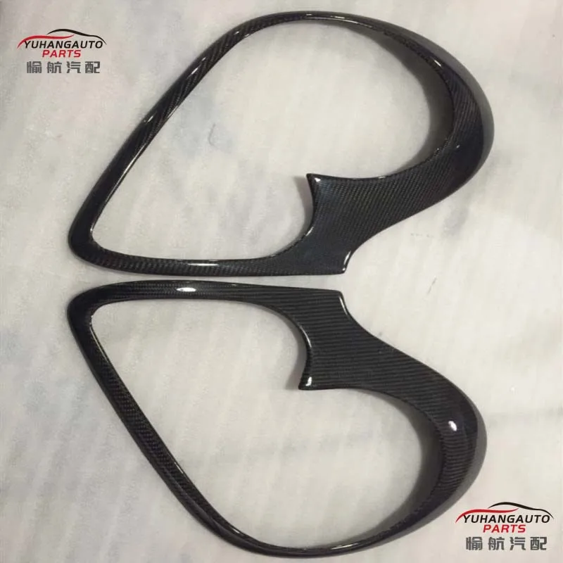 

For Cayenne 957 Headlight Eyelid Eyebrow (Pair) Carbon Fiber