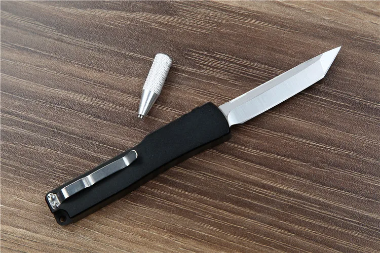 RIUU мини UTX70 D2 лезвие, с алюминиевой ручкой кемпинга, выживания на открытом воздухе EDC Охота тактический инструмент ужин кухонный нож