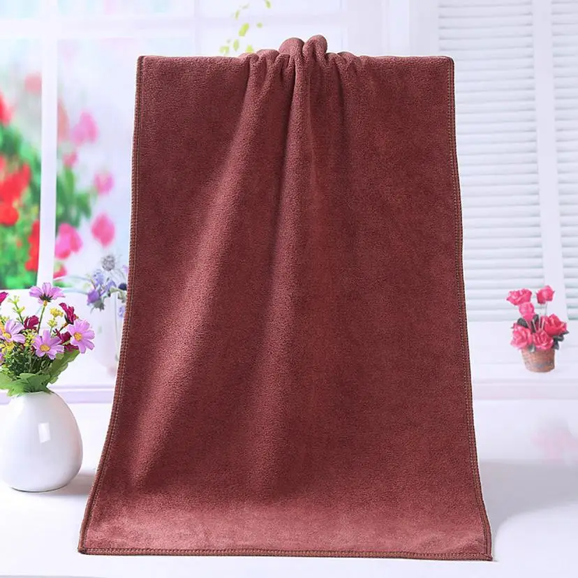 

1PC Bathing Towel Shower Absorbent Superfine Fiber Soft Comfortable Bath Towels cooling towel Camping Bath Yoga Mat Blanket 8.14
