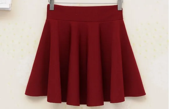 Sophie Sweety summer American School Style elegant half Pleated mini Skirts high waist Korean Solid Color Female Lolita Pleated Skirts