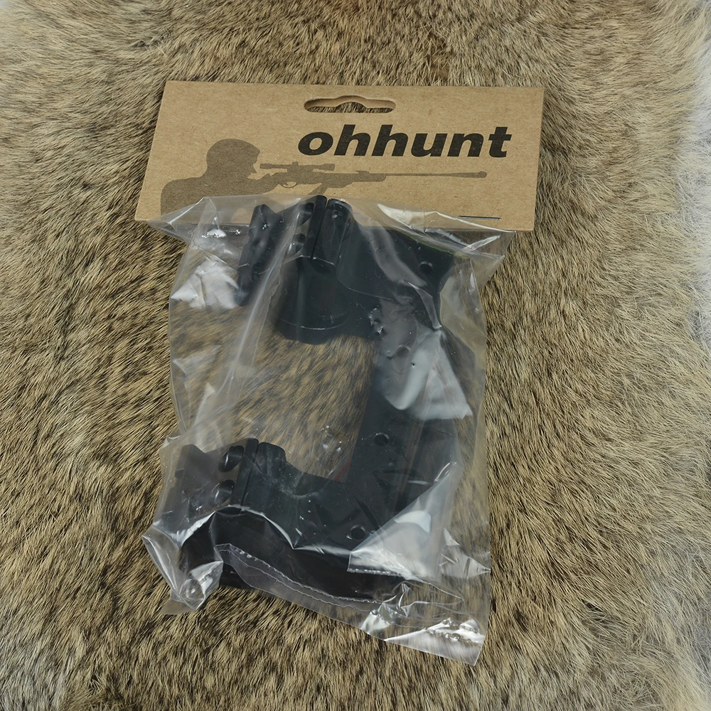 Ohhunt длинные 10 см высокий профиль 11 мм ласточкин хвост Airgun 25,4 мм кольца с стоп-штифтом 20 мм рельсы для охоты тактический прицел крепление