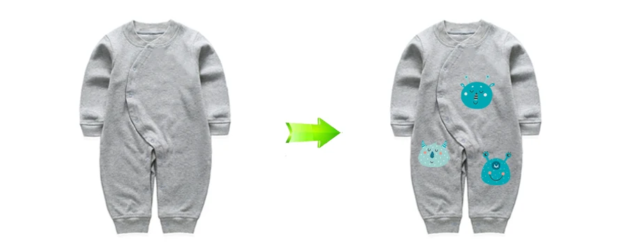 Colife Cartoon Patches Iron On Patches For Children's T-shirt Dresses A-level Washable Stickers Heat Press Appliqued