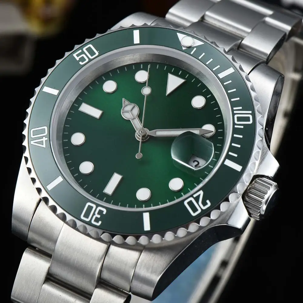 

luxury brand automatic mechanical watch for the Men's waches men 40mm sapphire glass Luminous date Stainless steel aaa R5