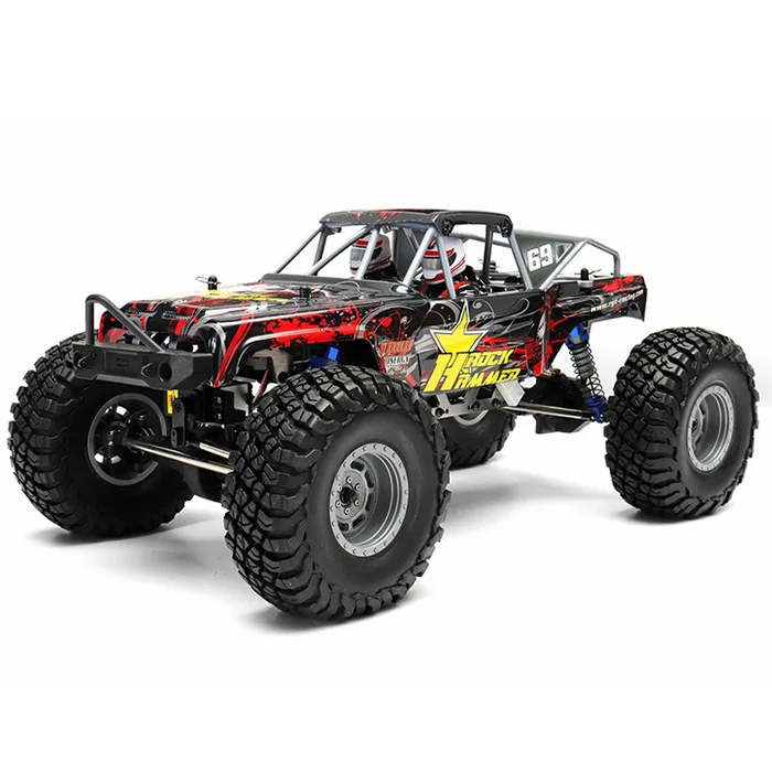 cheap HSP 1 10 RC Off Road Climbing Vehicle RTR Metal Girder 2.4GHz Wireless Remote Control 2.4GHz Wireless Remote Control 4WD RC Car