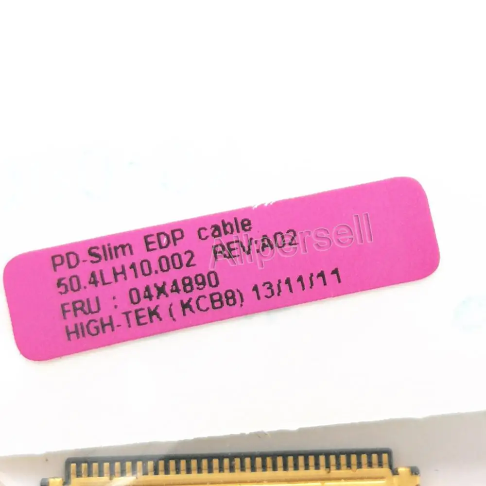 Новый ЖК видео кабель для ноутбука Lenovo ThinkPad L540 EDP 50.4LH10. 002 04X4890|Компьютерные кабели