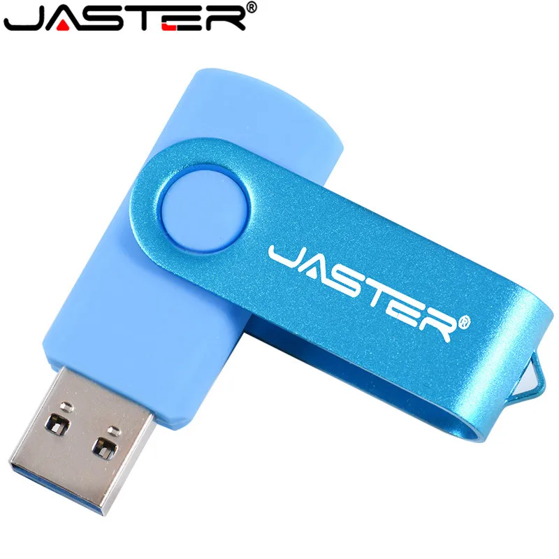JASTER хит продаж вращающийся USB флеш-накопитель металлический внешний накопитель