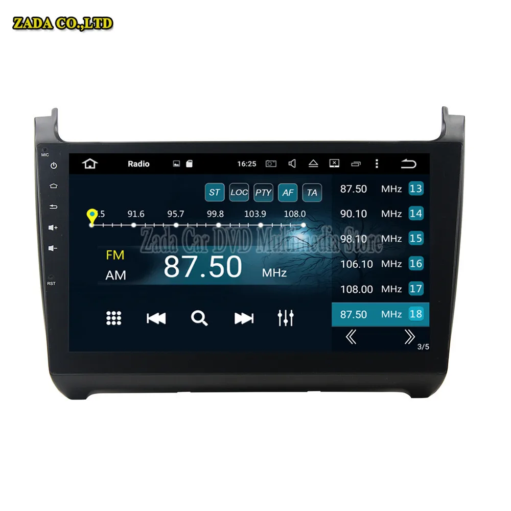 NAVITOPIA 10 1 дюймов 4 Гб + 64 8 Core Автомобильный gps навигация для VW POLO 2015 с Bluetooth/wi fi