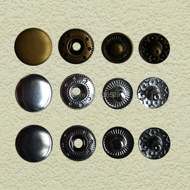 FREE SHIPPING 100sets+installation tools 10mml brass four part brass