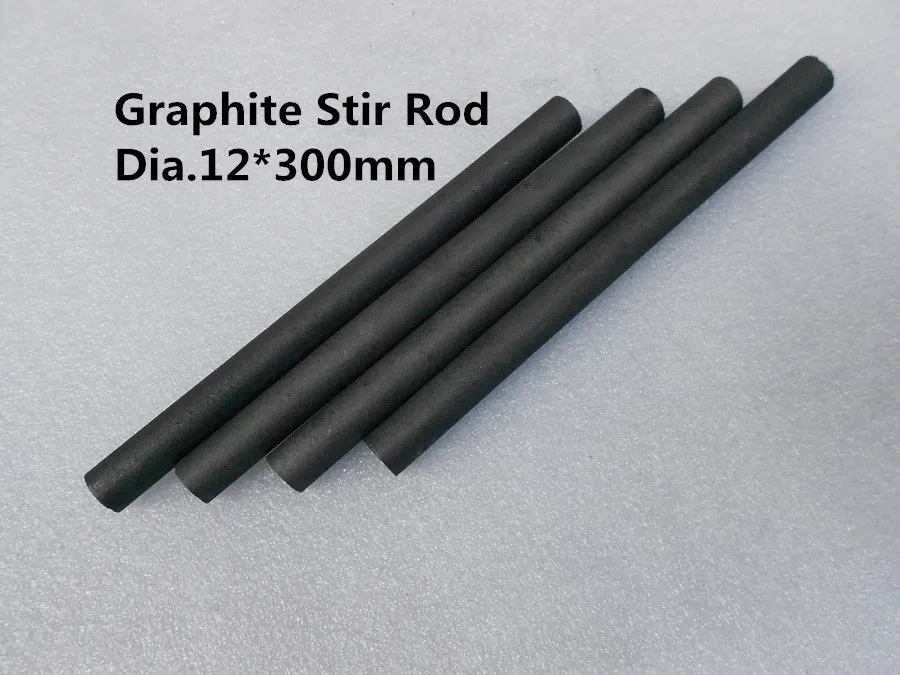 dia.12x300mm graphite stir rod, carbon lubricative rod,stirring rod  (2)