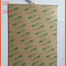 Силиконовая riscaldatore letto 24 v 400x400mm за коссель pro stampante 3d installare nastro силиконовая грелка с подогревом кровать flim