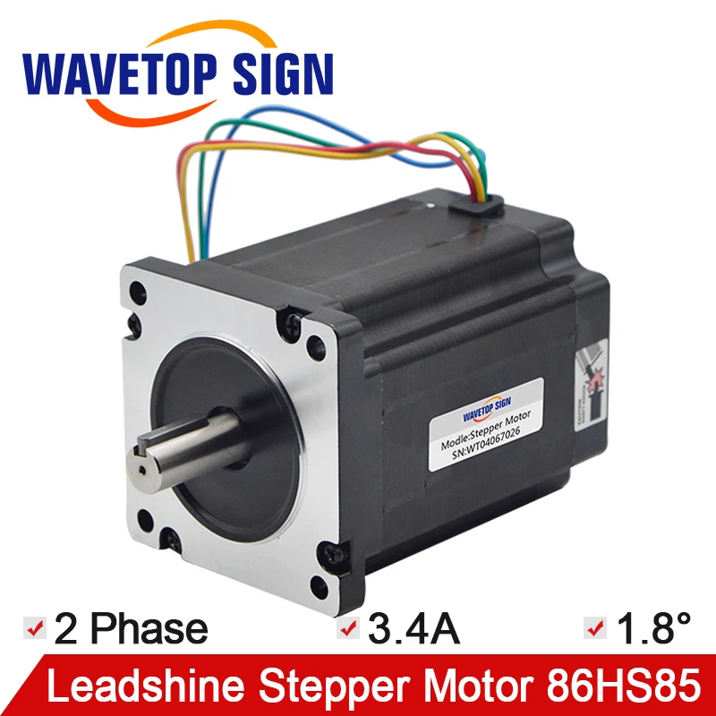

Leadshine 2Phase Stepper Motor 86HS85 2Phase Step Motor Laser Engraving Machine CNC Router