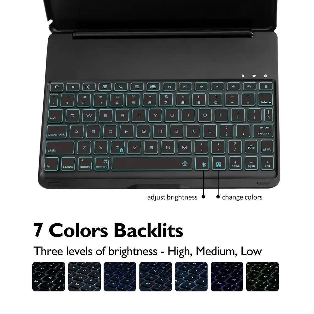 Wireless 3.0 Bluetooth keyboard Black 2