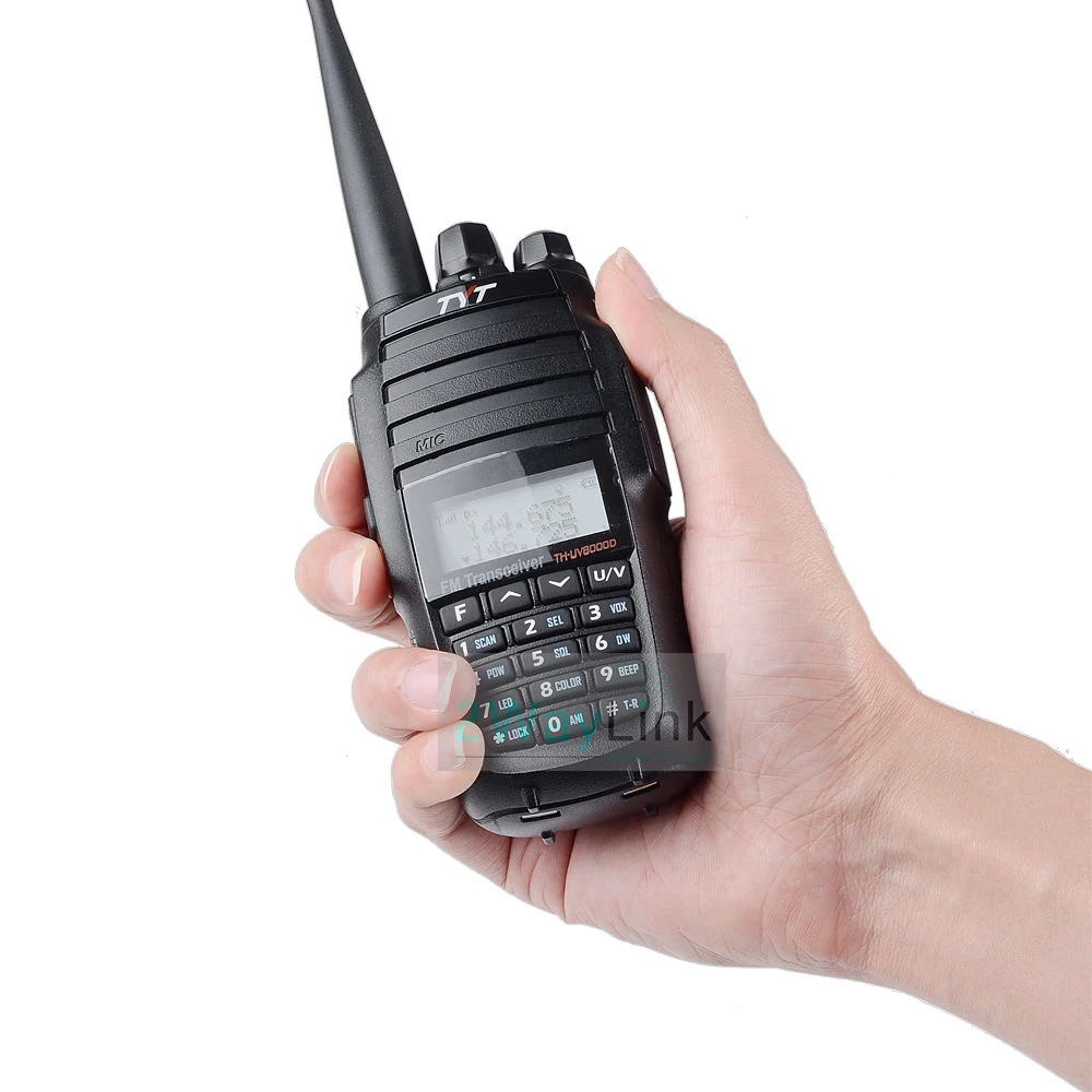 TYT TH-UV8000D портативная рация 10 км двухдиапазонный VHF& UHF 10 Вт 10 км любительский радиоприемник 3600 мАч функция перекрестного ретранслятора радиоприемник TYT