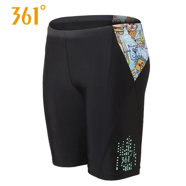 361 Mens High Quality Athletics Swim Trunks Sports Beachwear Quick Dry Pool Swimming Shorts Elastic Tight Board Shorts Plus Size 361184027-1