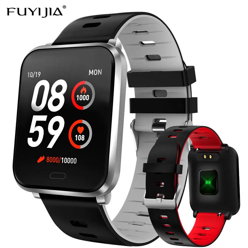 FUYIJIA Bluetooth HD Smart Watch Men Relogio Woman IP68waterproof Smartwatch Sports Call Information Reminder Multilanguage Push