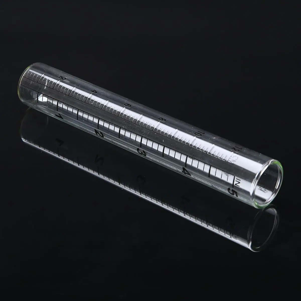 5 inch Capacity Glass Rain Gauge Replacement Tube Outdoor Home Garden Yard Clear 140mm Rain Gauge Tool
