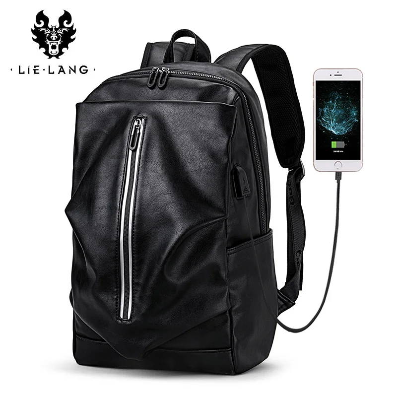 LIELANG School backpack Ноутбук Рюкзак Внешний USB Зарядка Компьютерные Рюкзаки