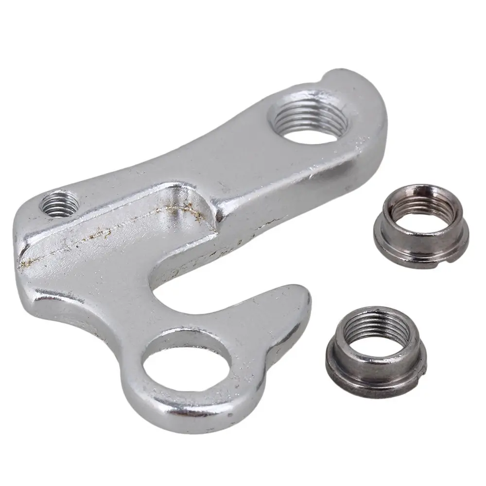 Silver Tone Type 6 Aluminum Alloy Bike Derailleur Frame Rear Mech