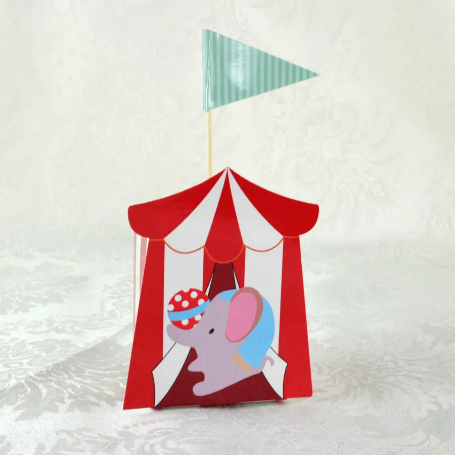100 шт. творческий прекрасный мультфильм животных Коробки конфет с флагом Детская день ребенок День рождения пользу коробки, дети спасибо подарочная коробка - Цвет: 4